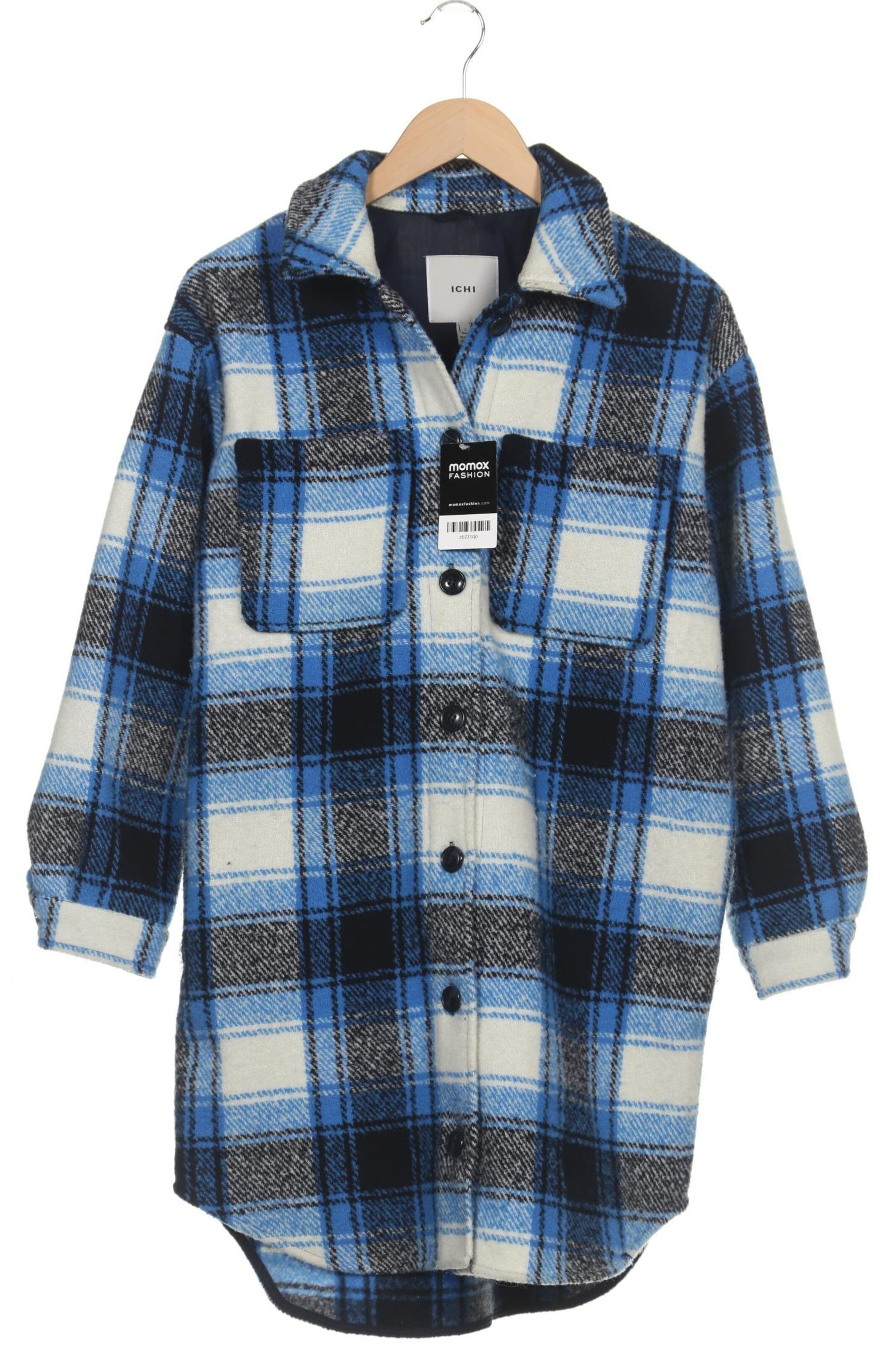 ICHI Jacket & Coat in S in Blue: front