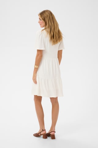 Cream Dress 'Mianna' in White