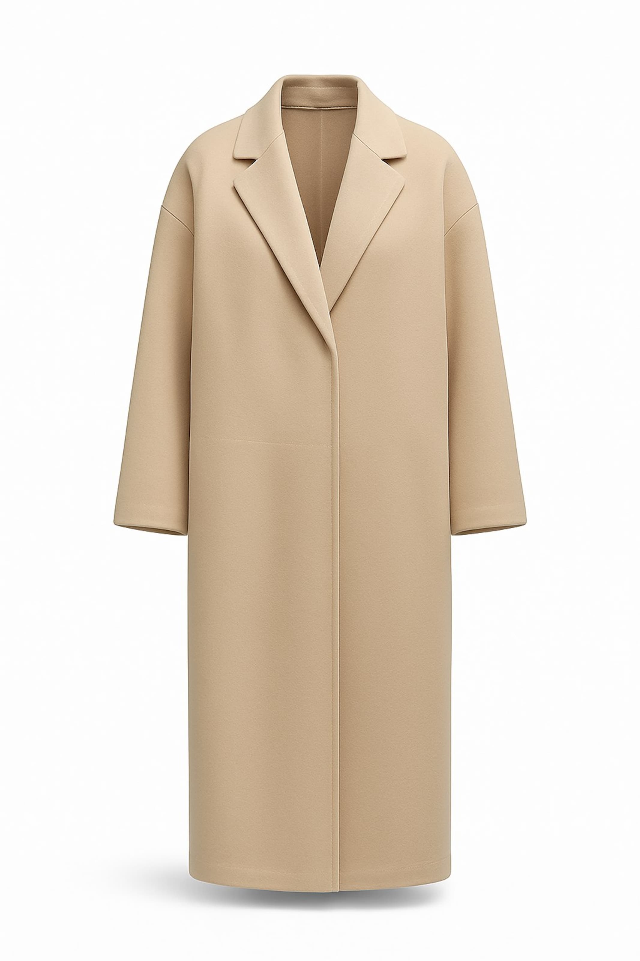 MANUKA Mantel in Beige: Vorderseite
