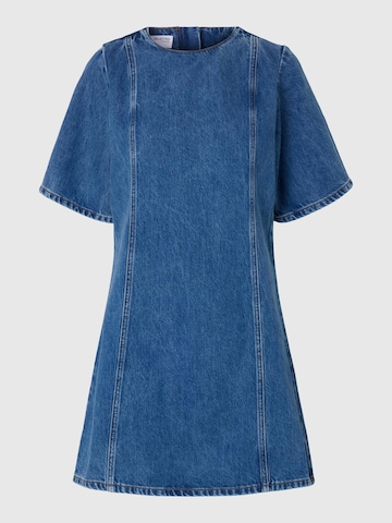 SELECTED Kleid in Blau: Vorderseite
