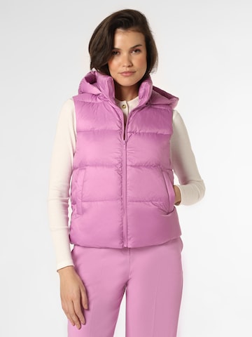 Marie Lund Bodywarmer in Lila: voorkant