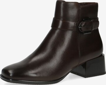 CAPRICE Ankle Boots in Brown: front