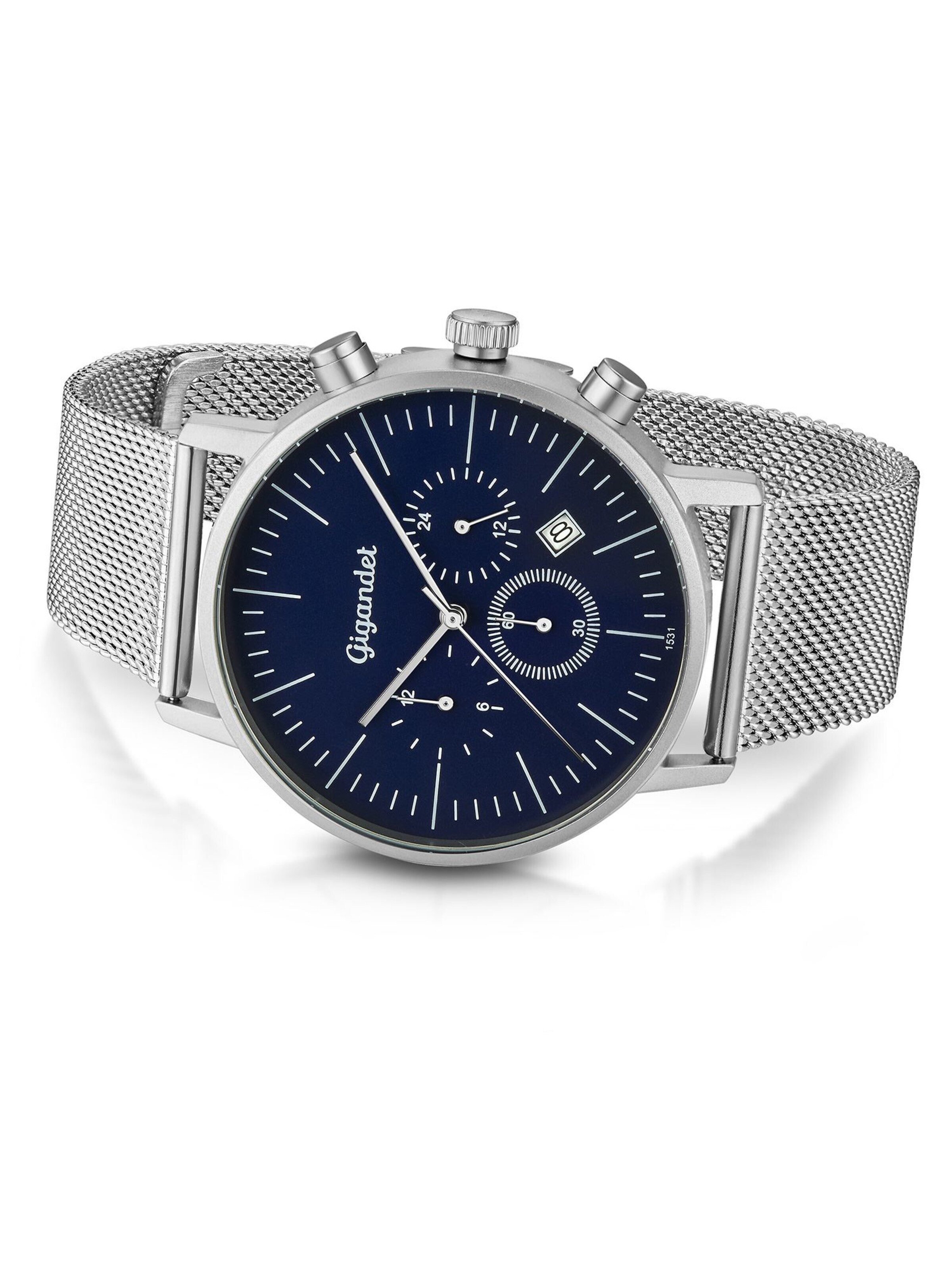 Montre à affichage analogique 'MINIMALISM III' Gigandet en argent