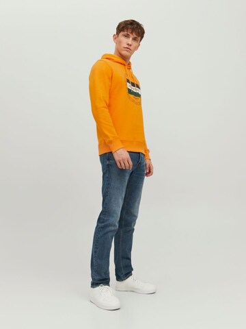 JACK & JONES Sweatshirt 'Codyy' i orange