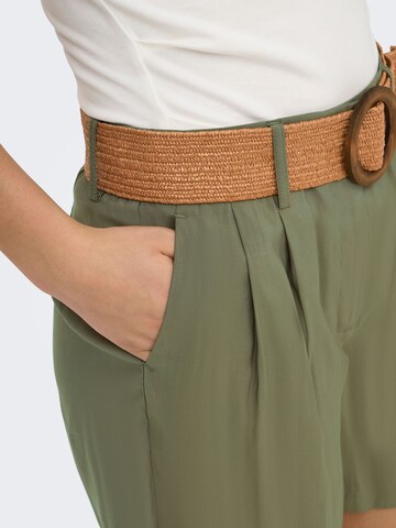 ONLY Regular Pleat-front trousers 'ONLIbiza' in Green