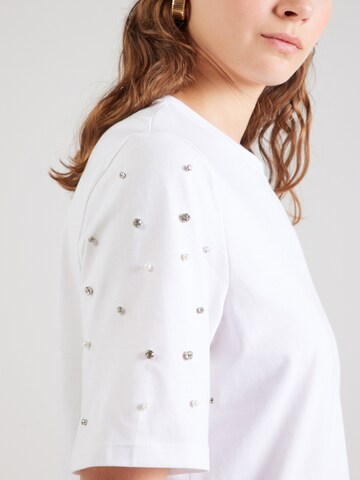 ONLY T-Shirt 'ONLJULIA' in Weiß