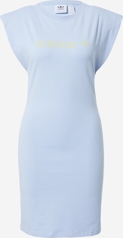ADIDAS ORIGINALS Šaty 'Muscle Fit' – modrá: přední strana