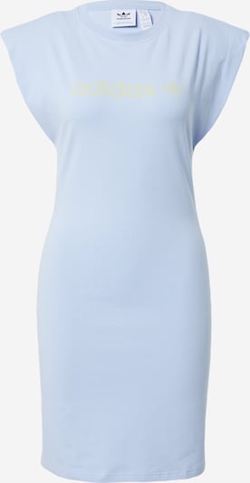 ADIDAS ORIGINALS Kleid 'Muscle Fit' in hellblau / pastellgelb, Produktansicht