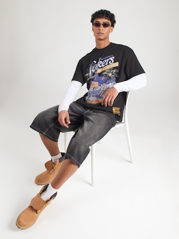 Maglietta 'NBA PARADISO LOS ANGELES LAKERS' di Mitchell & Ness in nero