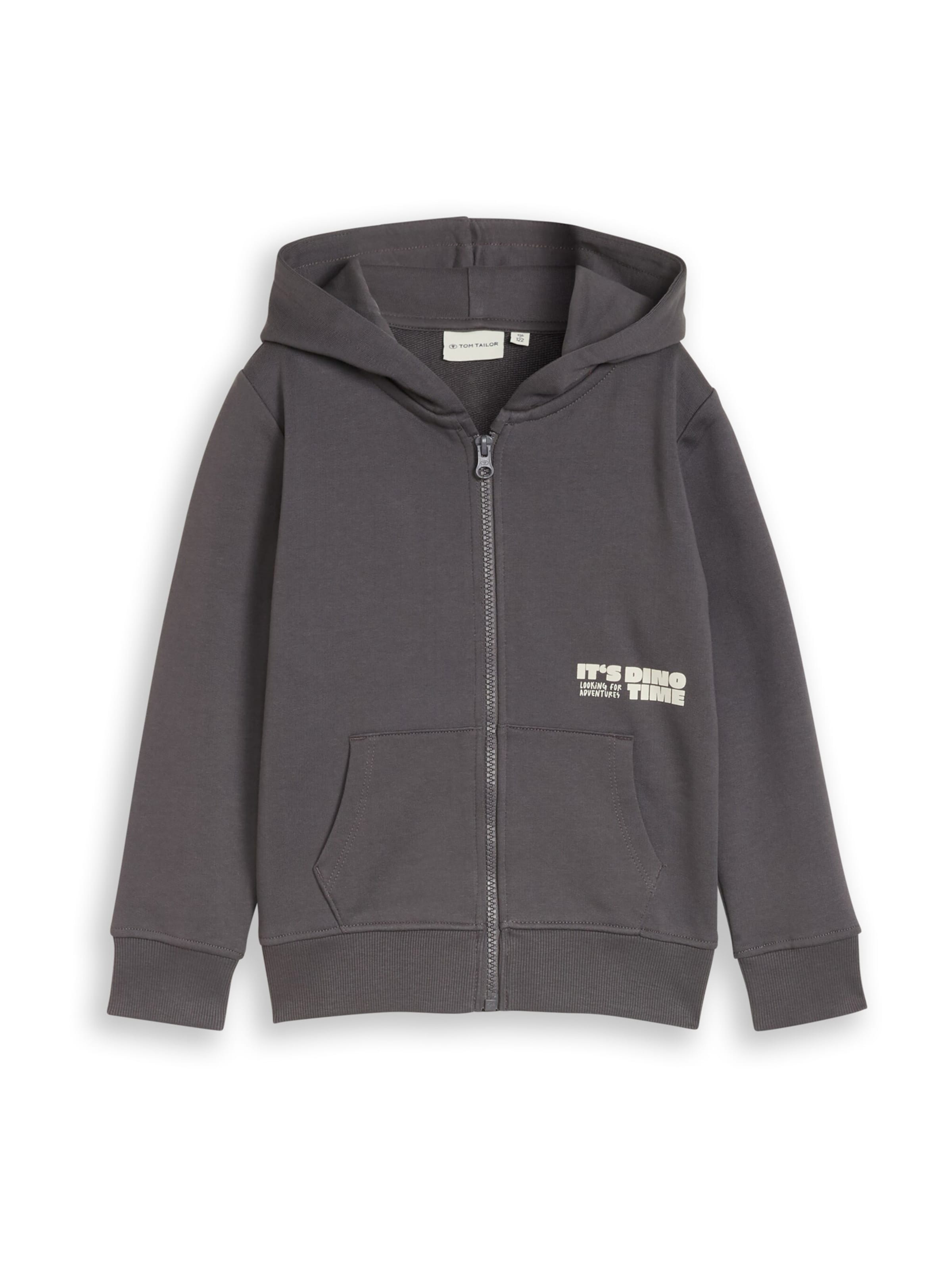 TOM TAILOR Mikina – šedá: přední strana