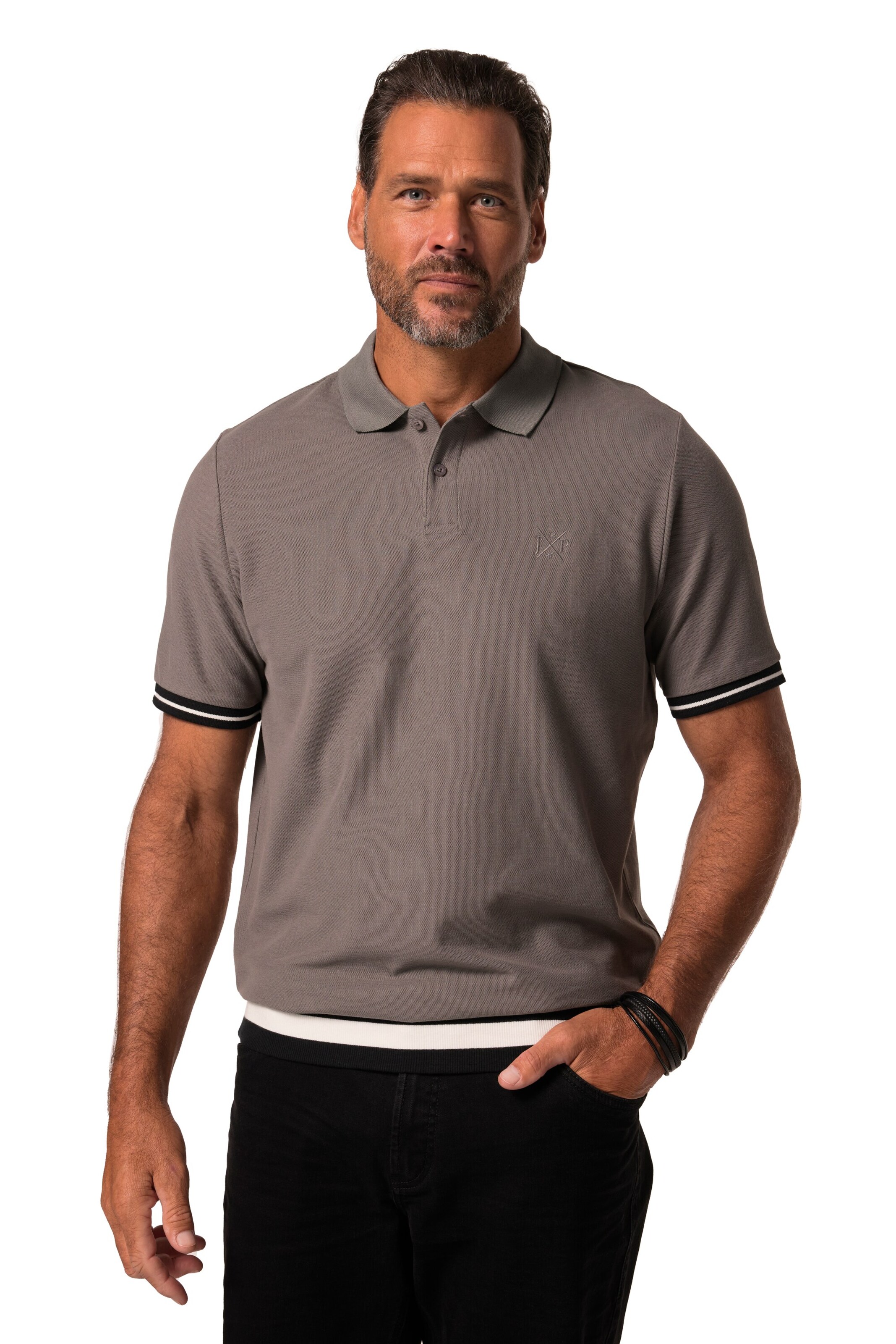 JP1880 Shirt in Grey: front