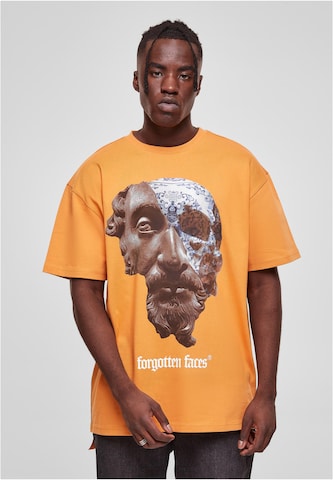 Forgotten Faces T-shirt 'Aurelius' i orange: framsida