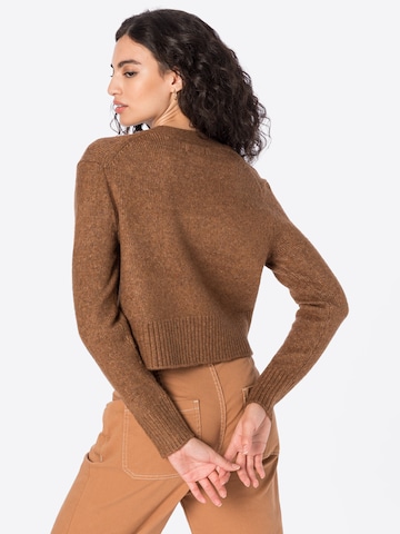 ONLY Knit Cardigan 'Macadamia' in Brown