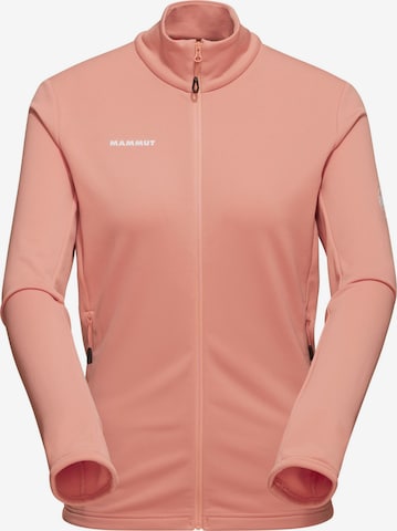 MAMMUT Funktionsfleecejacke ‘Aconcagua Light’ in Pink: Vorderseite