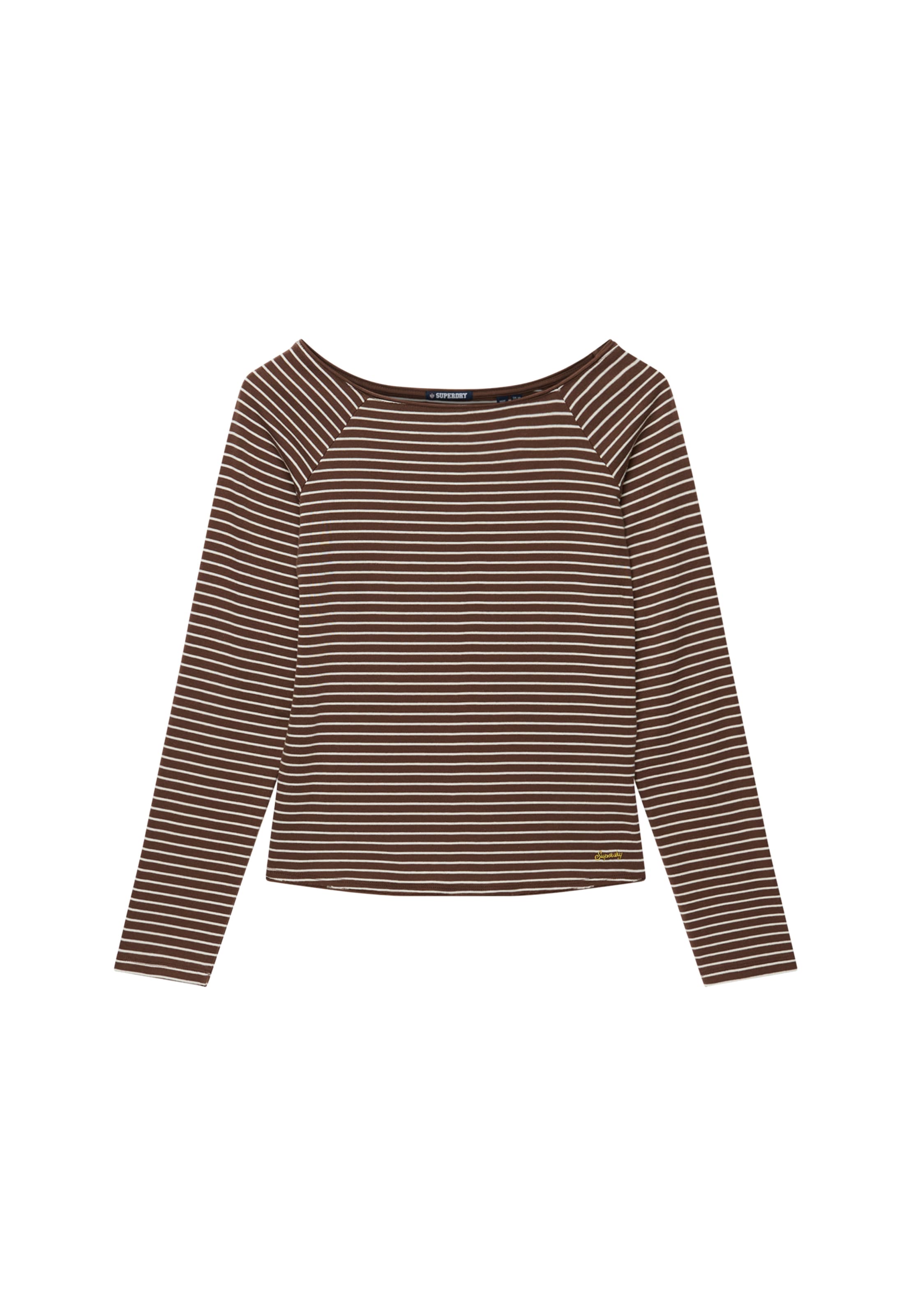 T-shirt 'Bardot' Superdry & Co en marron : devant