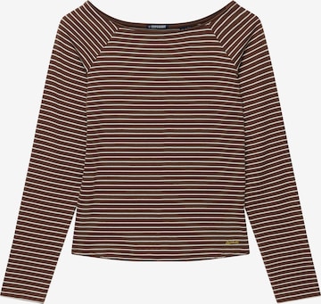 T-shirt 'Bardot' Superdry & Co en marron : devant