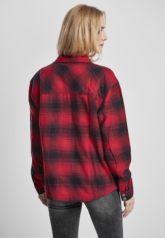 Camicia da donna di Urban Classics in rosso