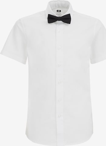 WE Fashion Klasický střih Košile – bílá: přední strana