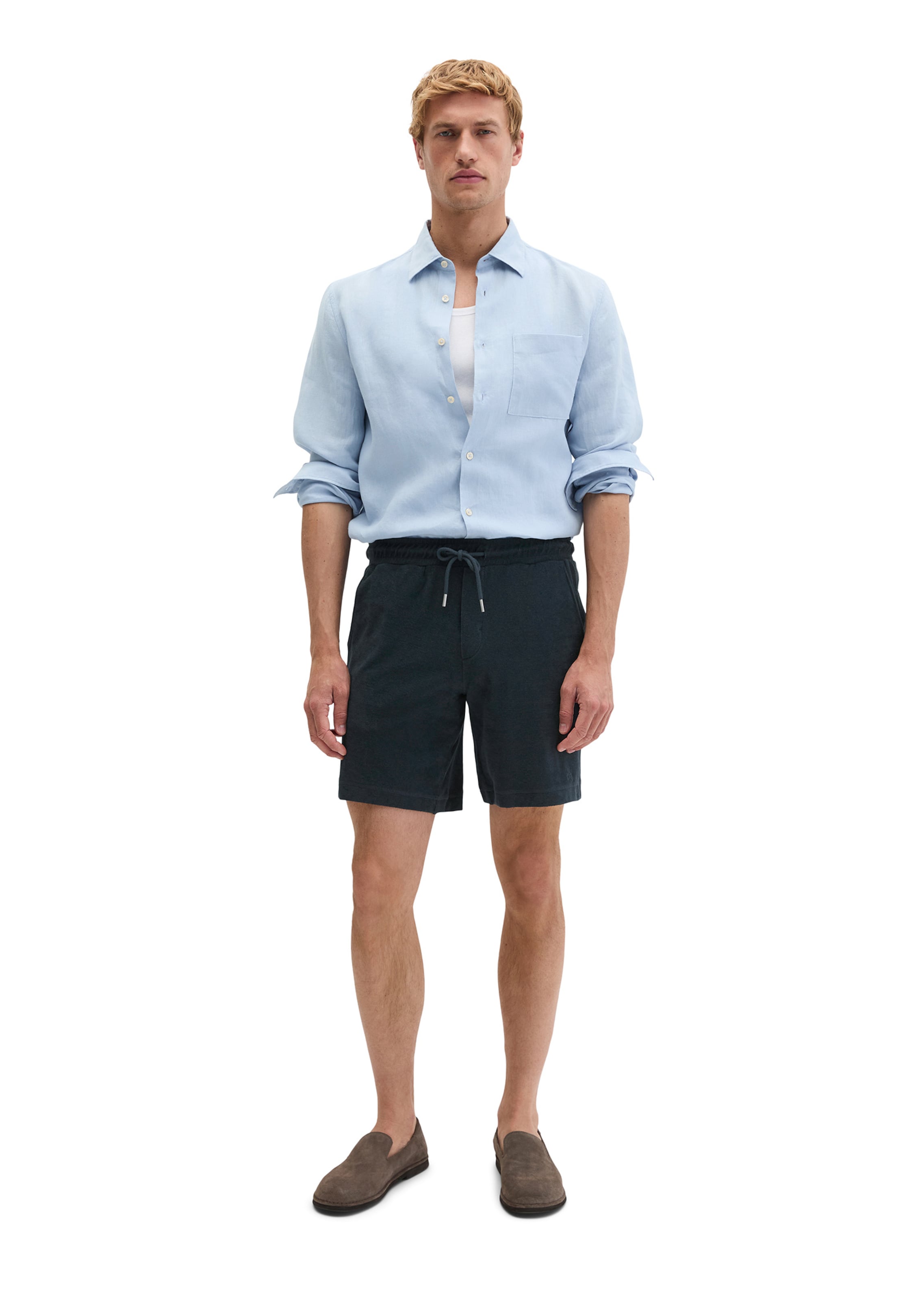 Marc O'Polo Regular Pants in Blue