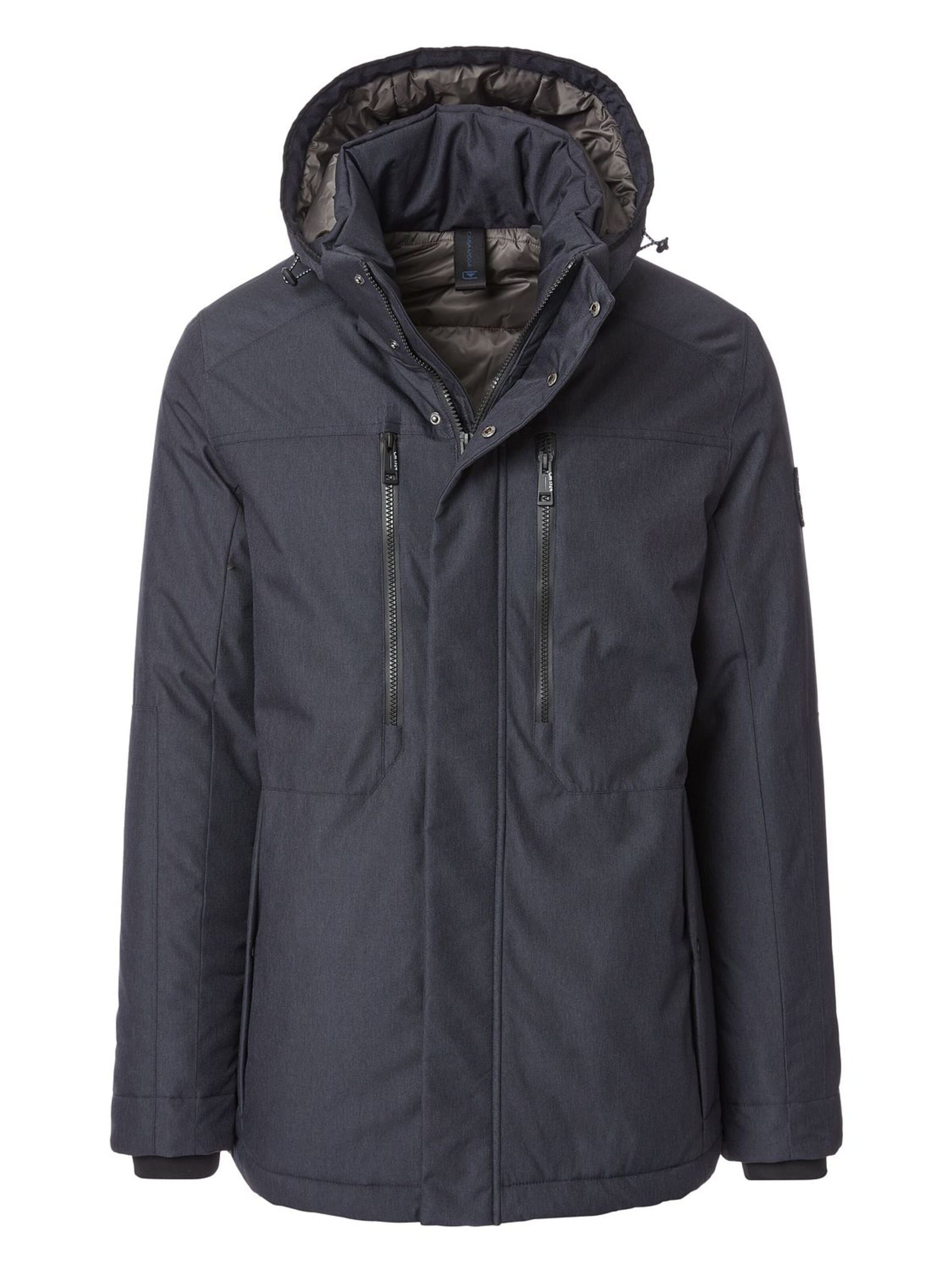 CASA MODA Winter Coat in Blue: front