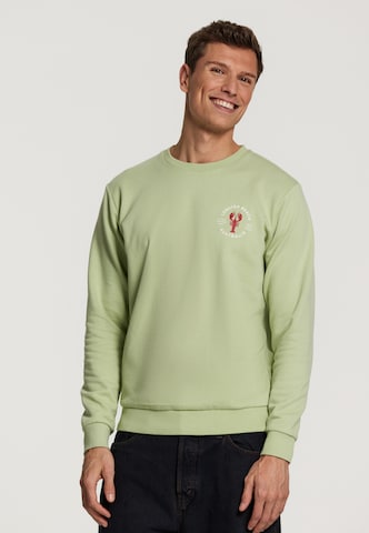 Sweat-shirt Shiwi en vert : devant