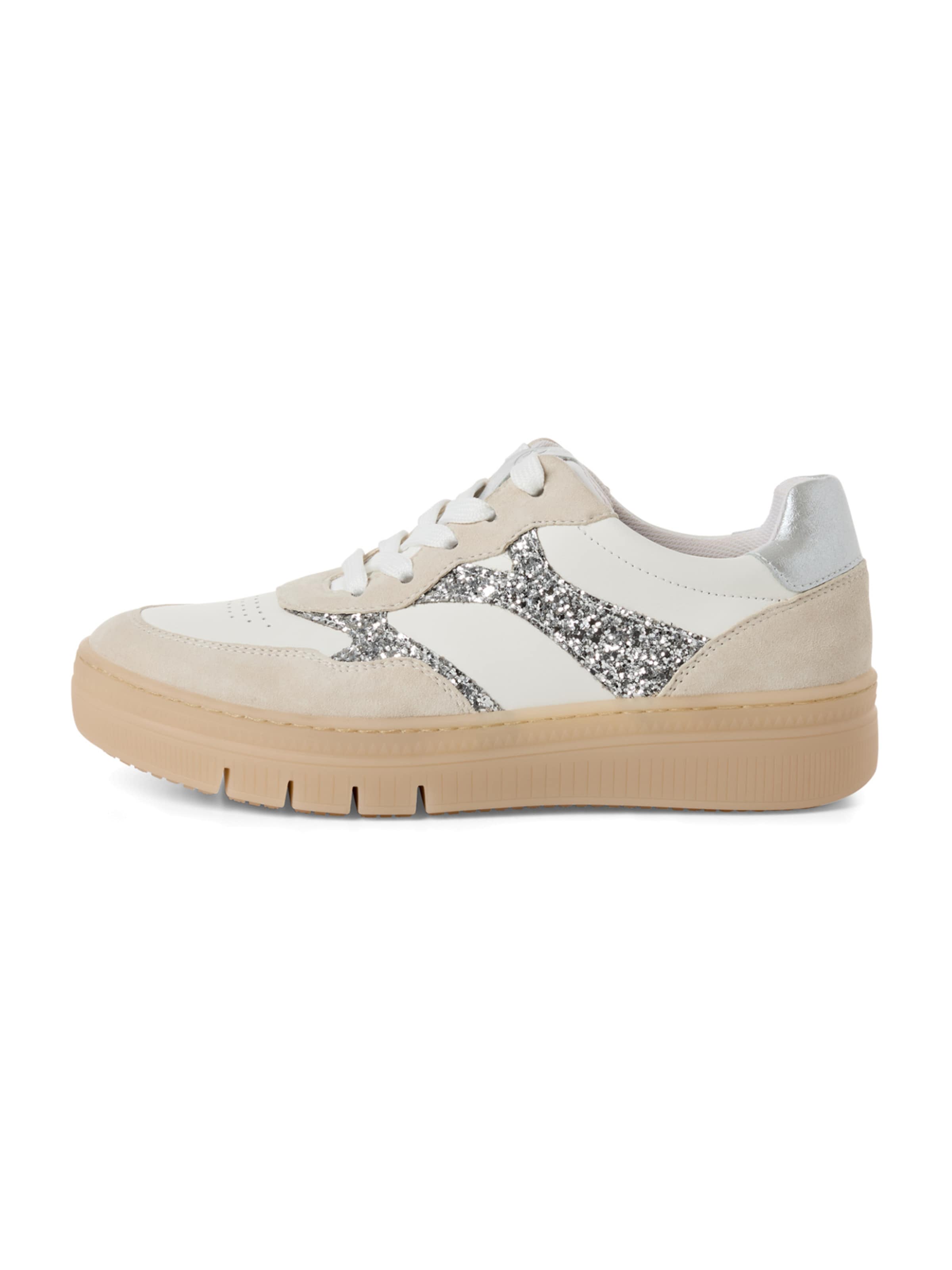 Tamaris Sneakers in Beige: front