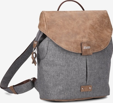 ZWEI Rucksack 'OLLI OR8' in Grau: Vorderseite