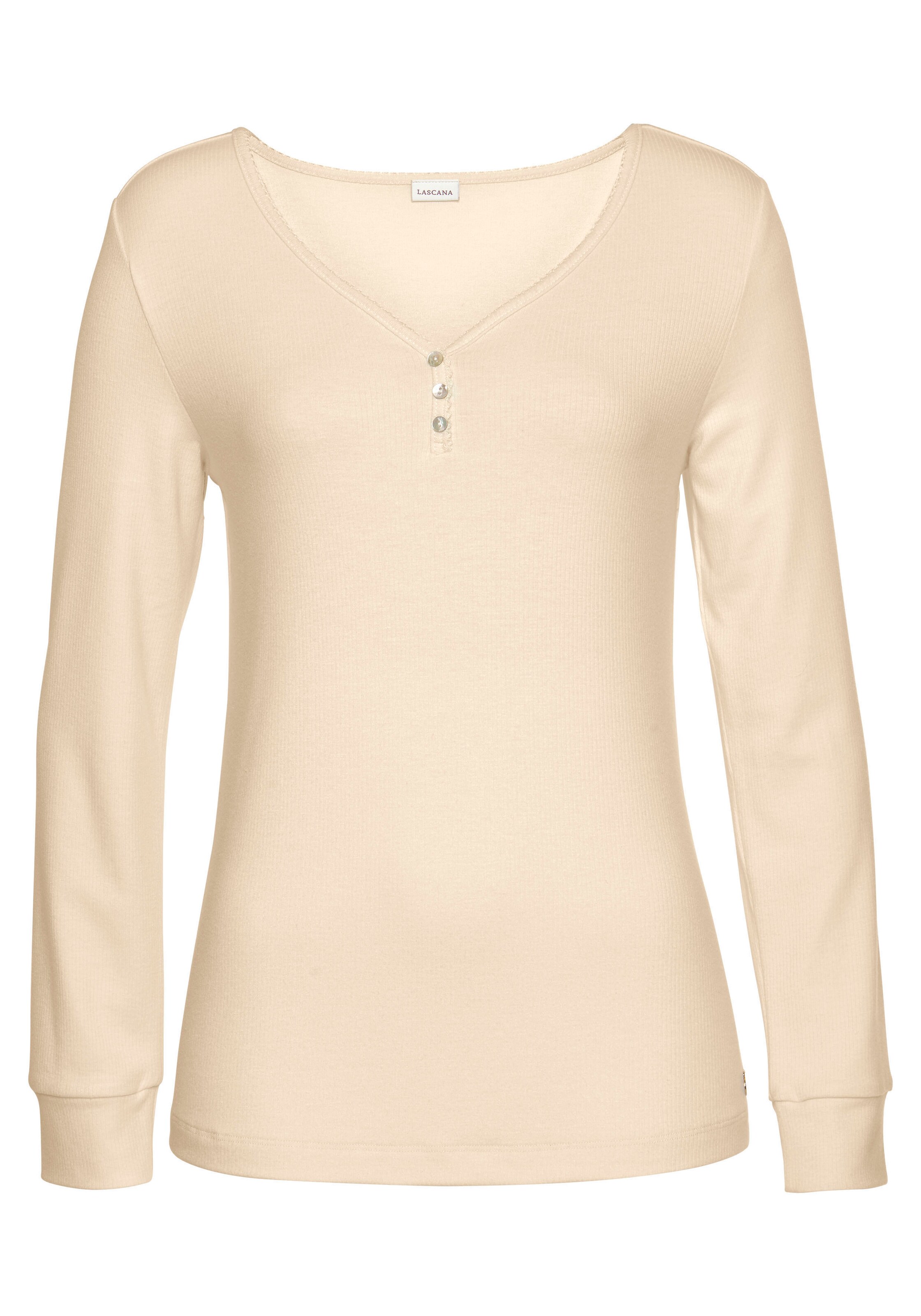 balts LASCANA Pidžama