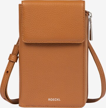 Roeckl Handbag 'Tony' in Brown: front