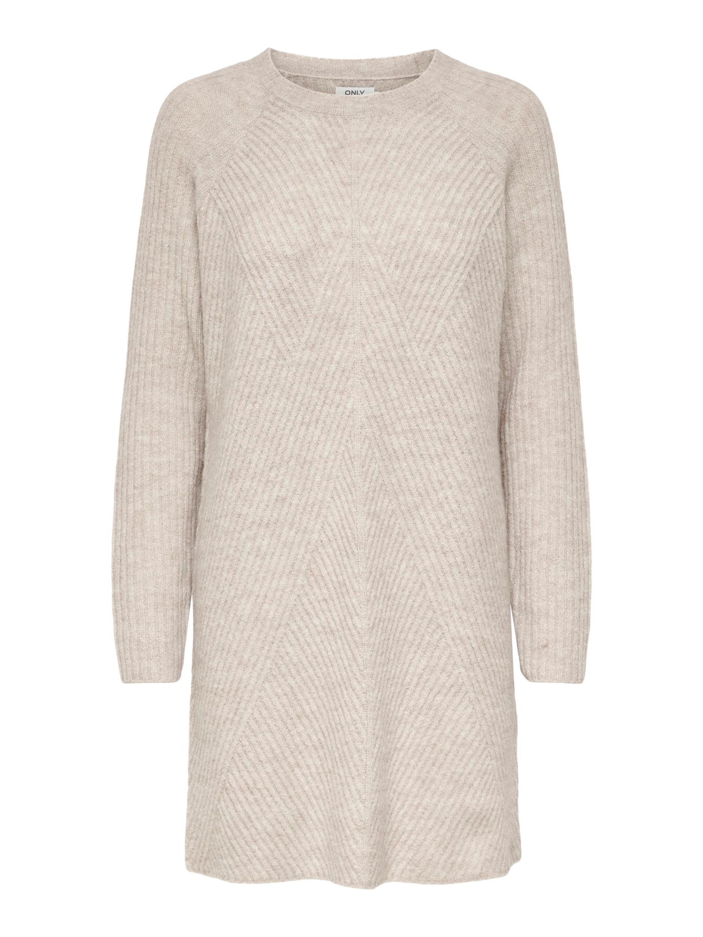 smėlio ONLY Megzta suknelė 'Carol': priekis