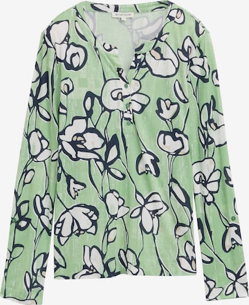 TOM TAILOR Shirt in Groen: voorkant