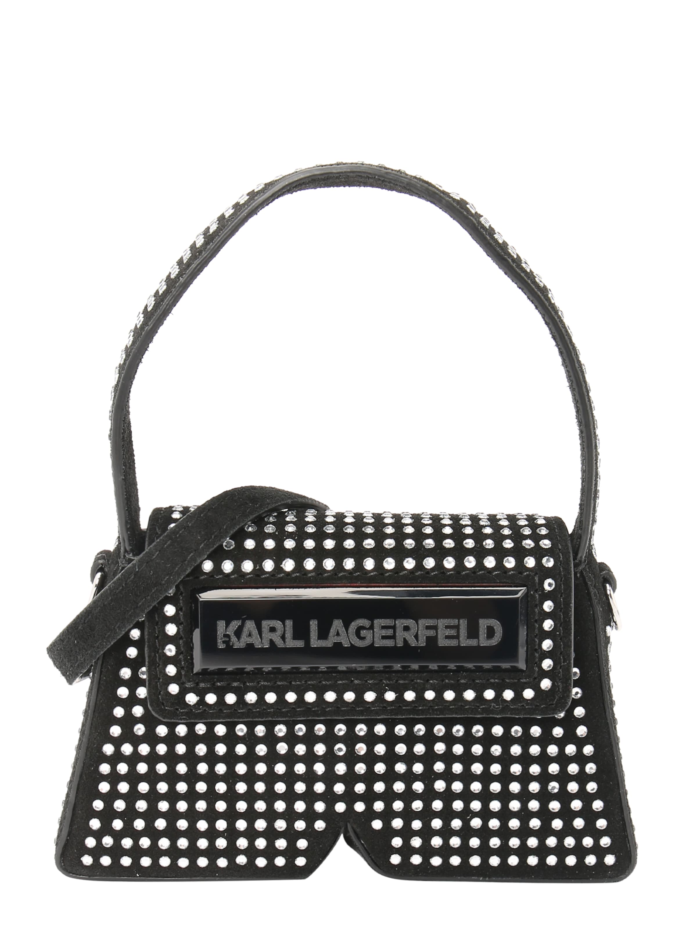 Karl Lagerfeld Kabelka 'ICON K' - černá / stříbrná, Produkt