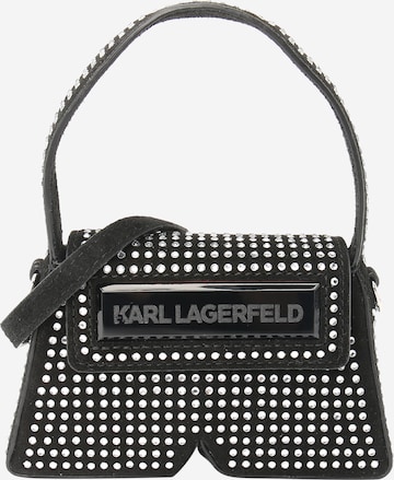 juoda Karl Lagerfeld Rankinė 'ICON K': priekis