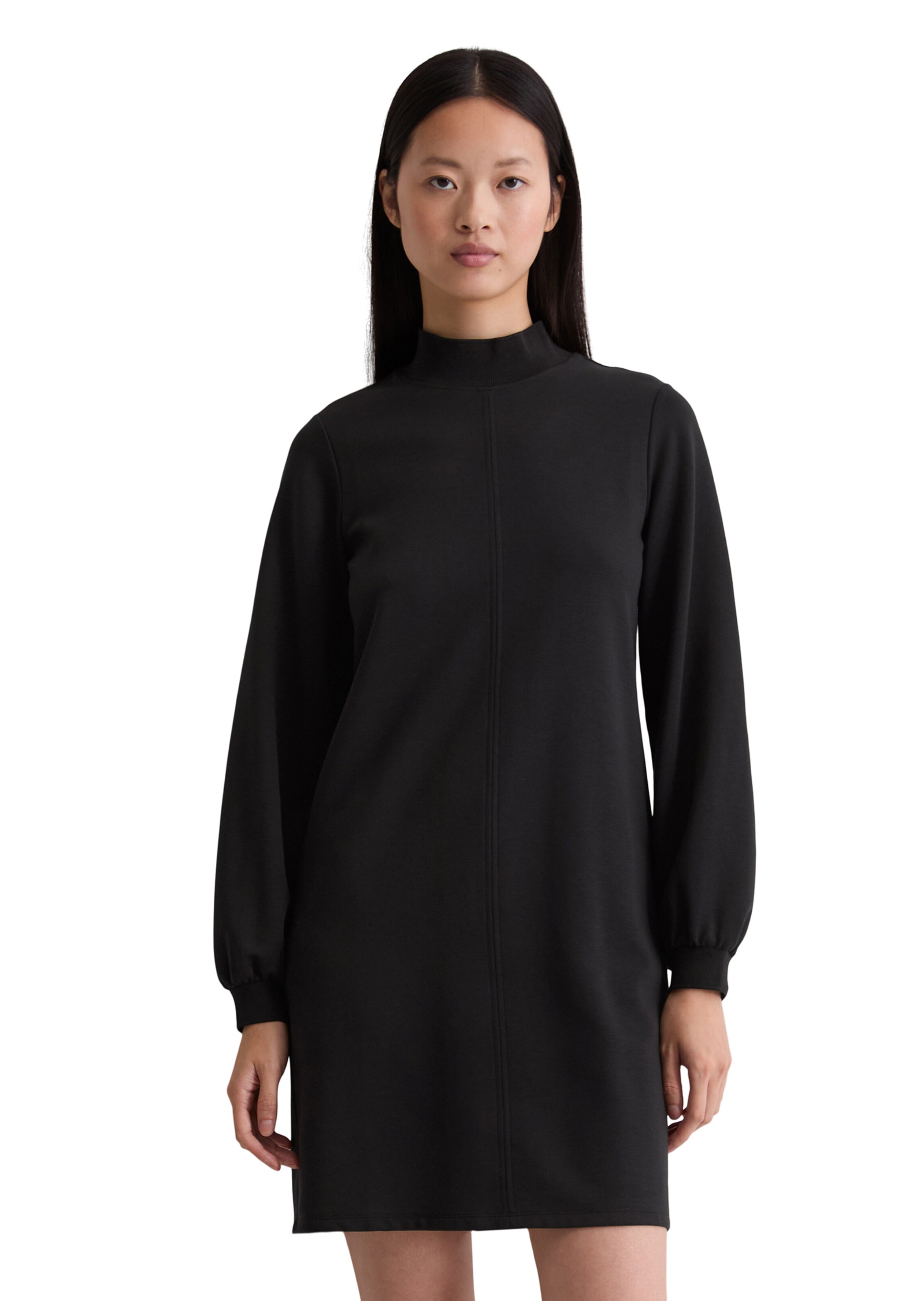 Marc O'Polo Kleid in Schwarz: Vorderseite