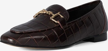 Chaussure basse 'Grained' Dune LONDON en marron : devant