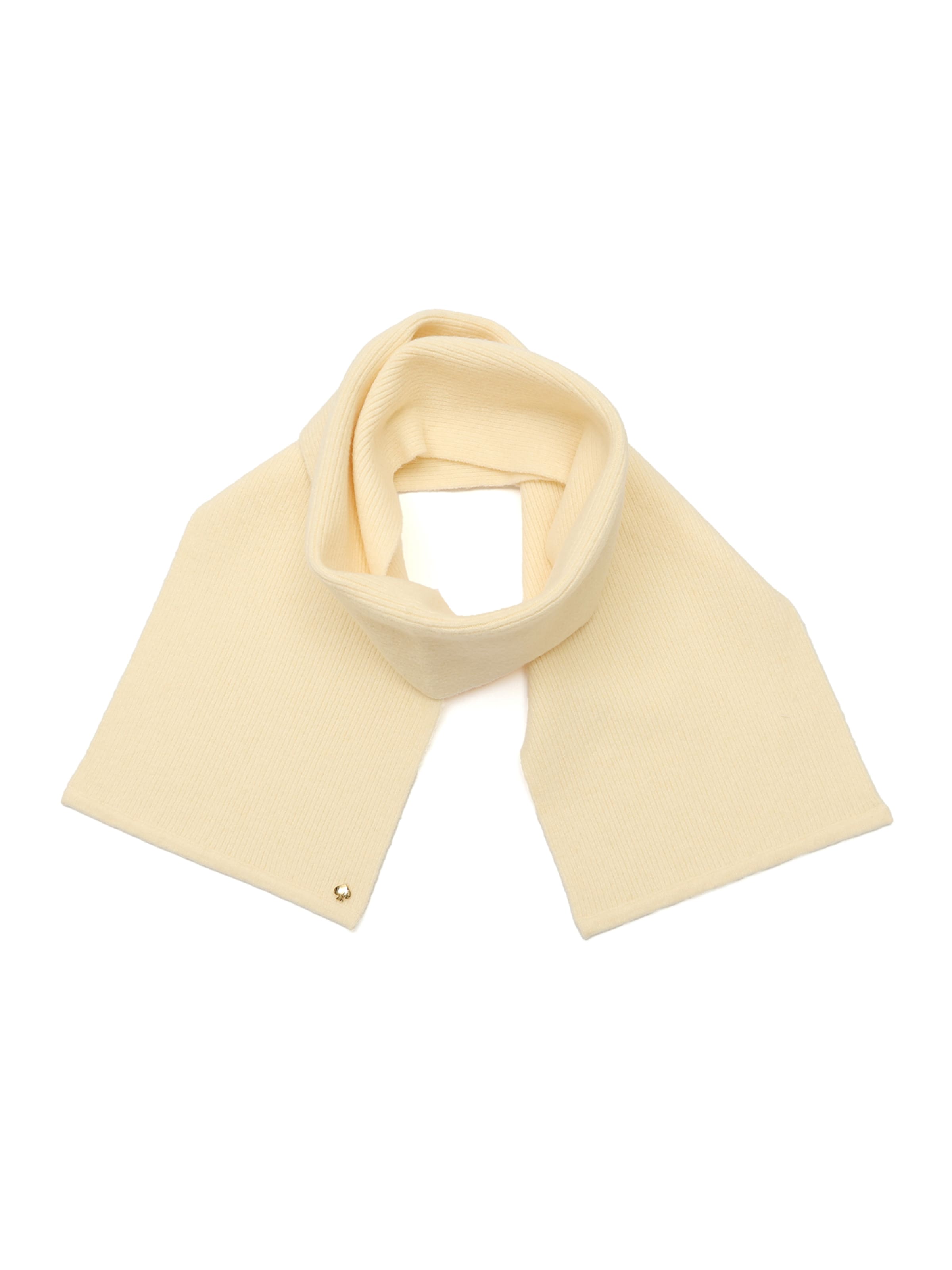 Kate Spade Scarf 'New York Spade' in Beige: front