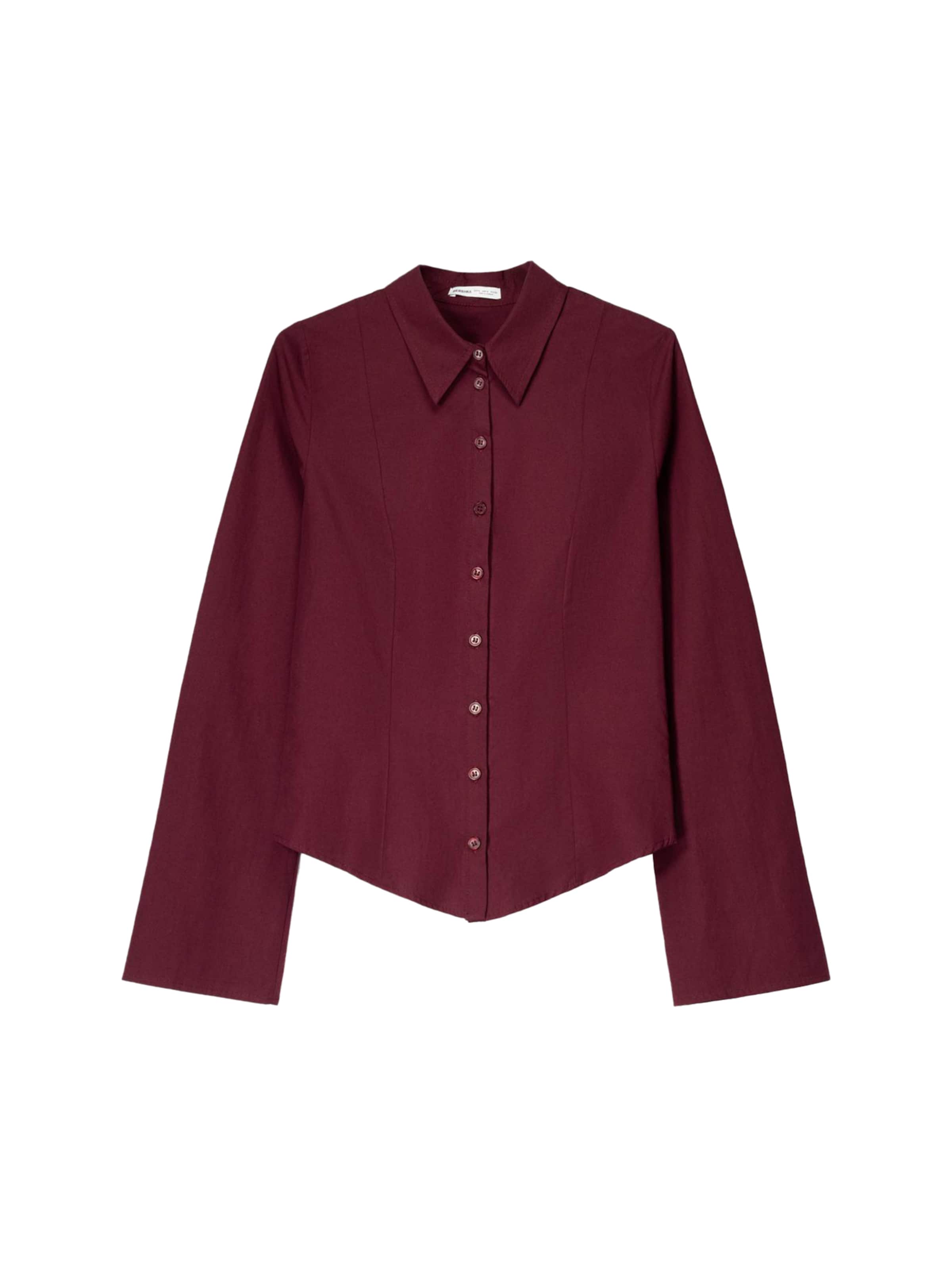 Bershka Bluse in Rot: Vorderseite