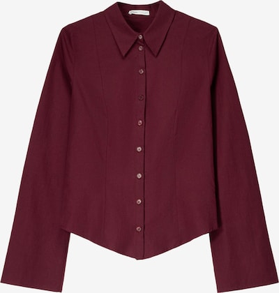 Bershka Pusero koossa M värissä viininpunainen, Tuotenäkymä