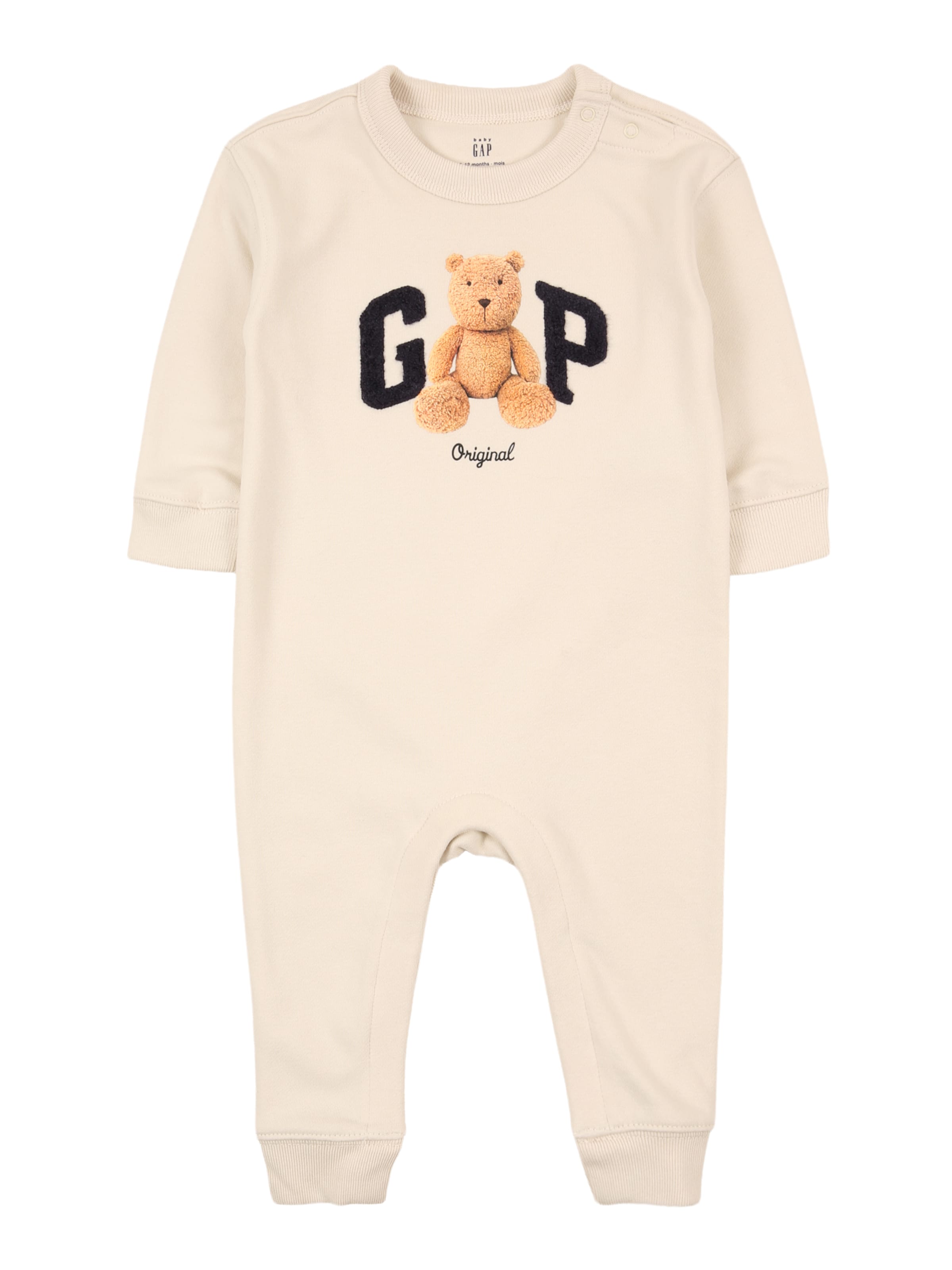 GAP - Macacão 'BEAR' em bege: frente