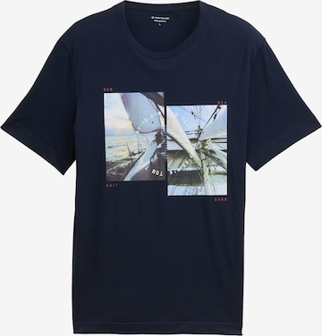 Maglietta di TOM TAILOR in blu: frontale