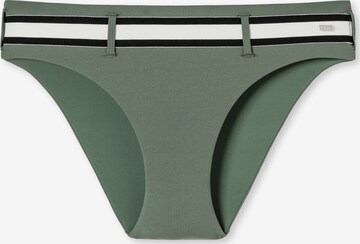 SCHIESSER Bikinibroek 'Californian Dream' in Groen: voorkant