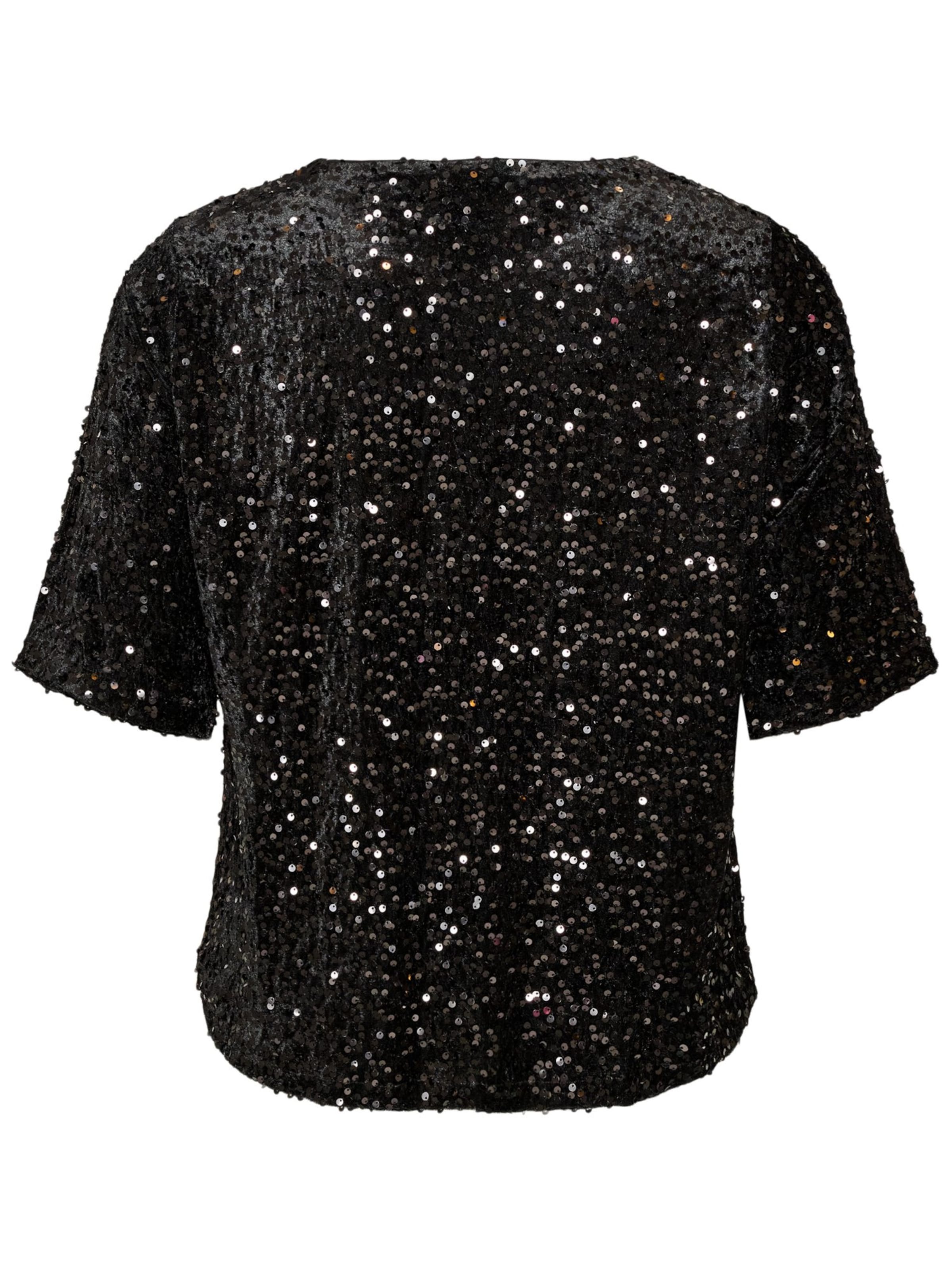 Camicia da donna 'Josefine' di Zizzi in nero