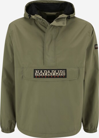 NAPAPIJRI Between-Season Jacket 'FREESTRIDER' in Green: front