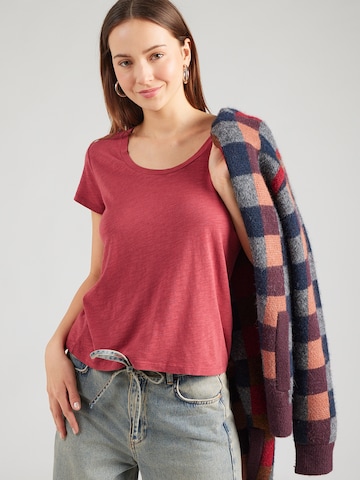 T-shirt 'JACKSONVILLE' AMERICAN VINTAGE en rouge : devant