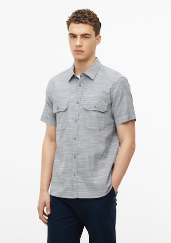 Coupe regular Chemise s.Oliver en bleu : devant