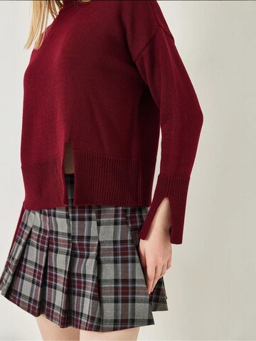 Bianco Lucci - Pullover 'Pullover' em vermelho