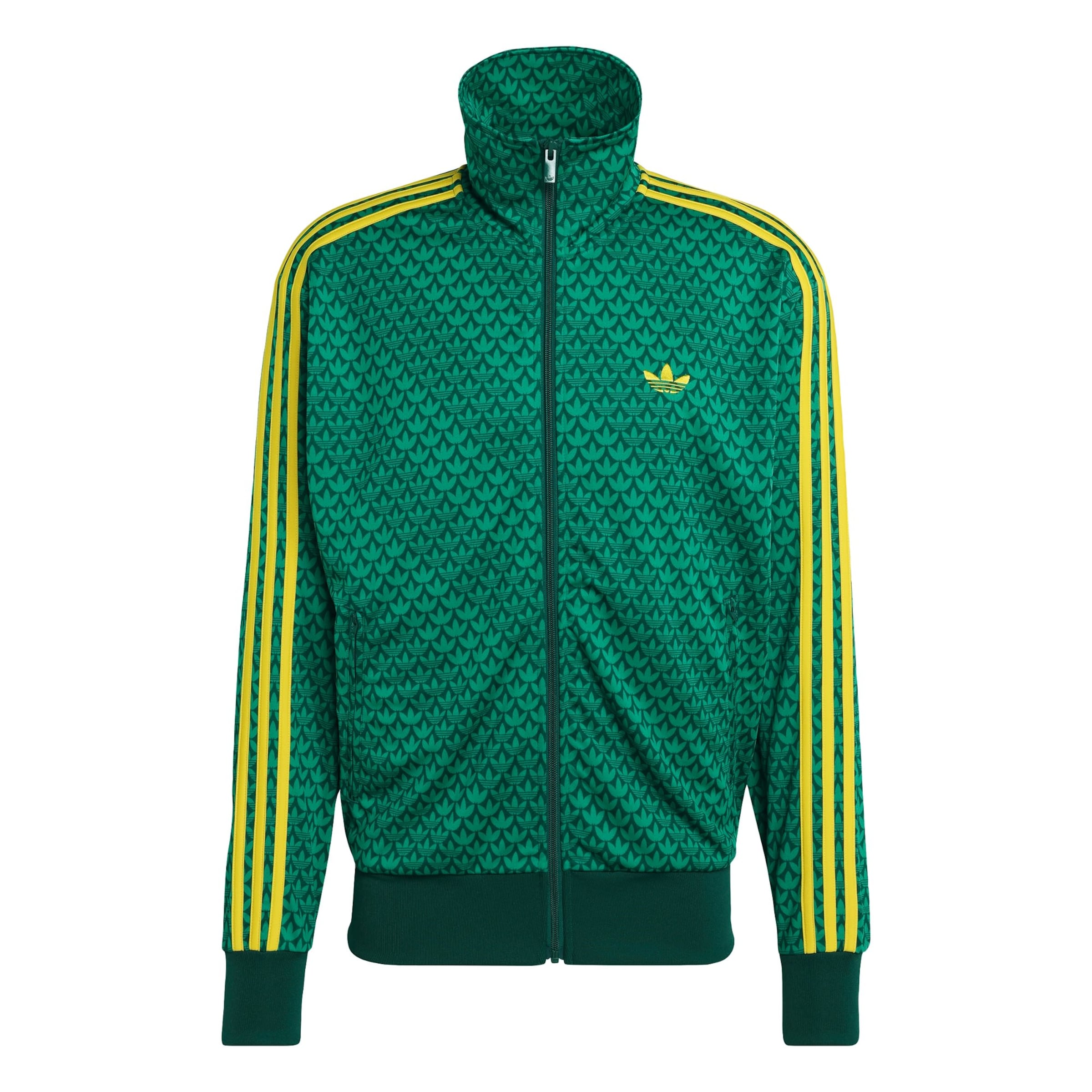 Veste de survêtement 'Firebird' ADIDAS ORIGINALS en vert : devant