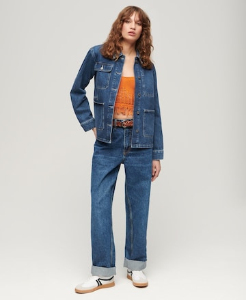 Superdry Tussenjas 'Chore ' in Blauw