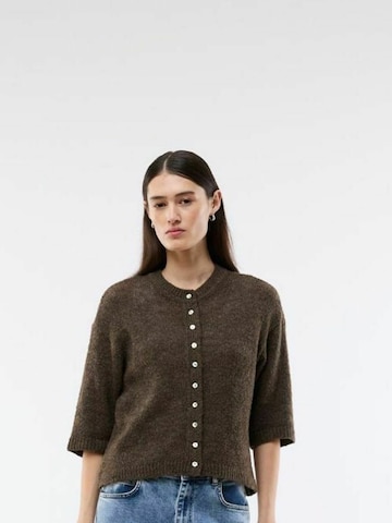 Cardigan ' Bailormd ' modström en marron : devant