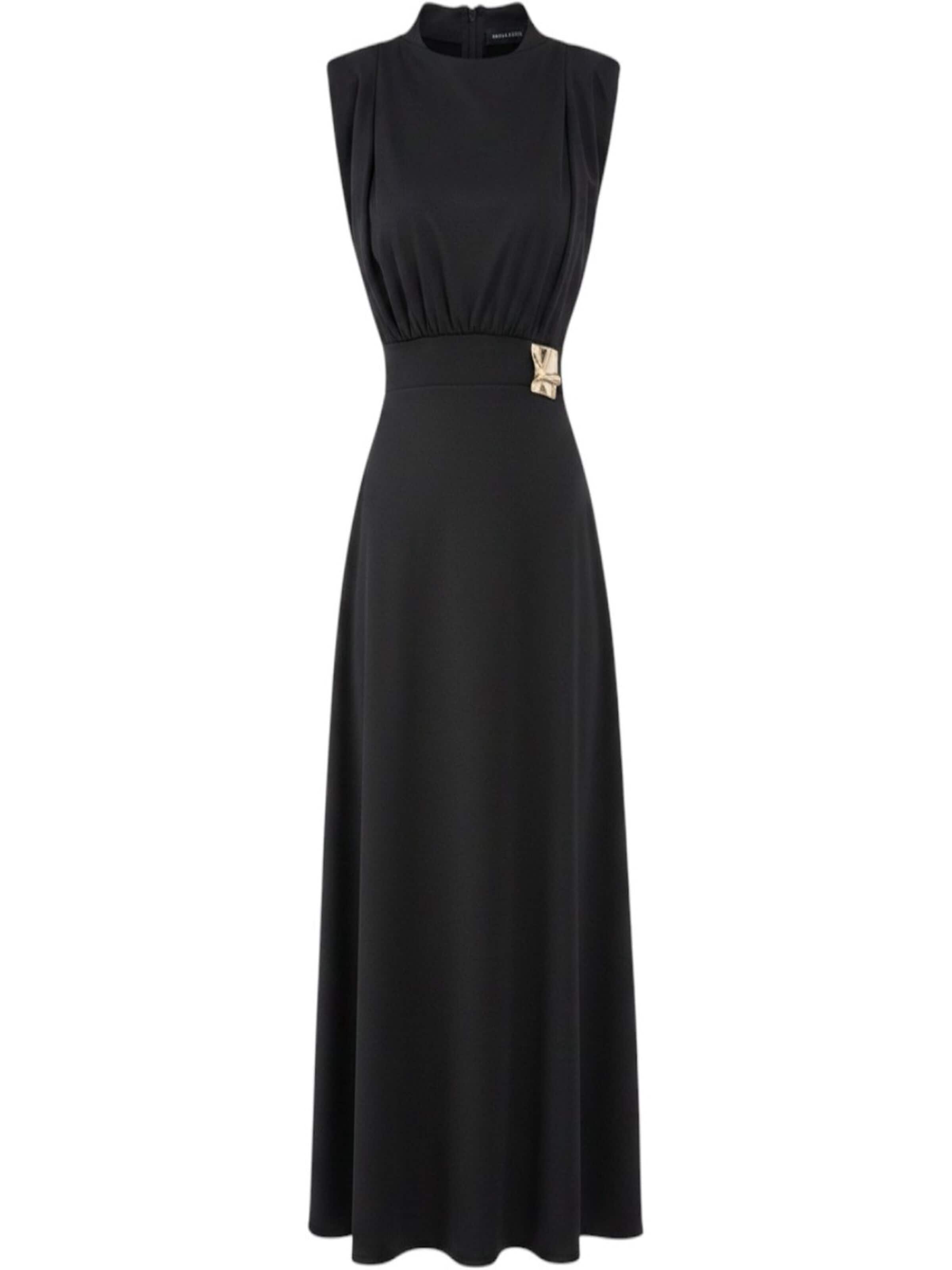 WOMAN VISION Kleid in Schwarz: Vorderseite